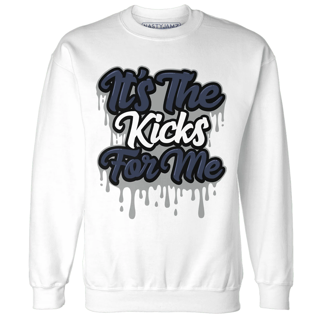VaporMax-Plus-Midnight-Navy-White-Metallic-Silver-Sweatshirt-Match-Its-The-Kicks