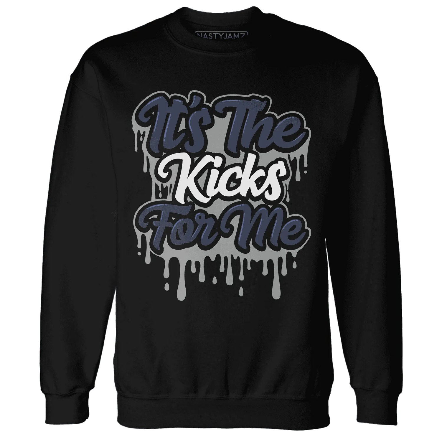 VaporMax-Plus-Midnight-Navy-White-Metallic-Silver-Sweatshirt-Match-Its-The-Kicks
