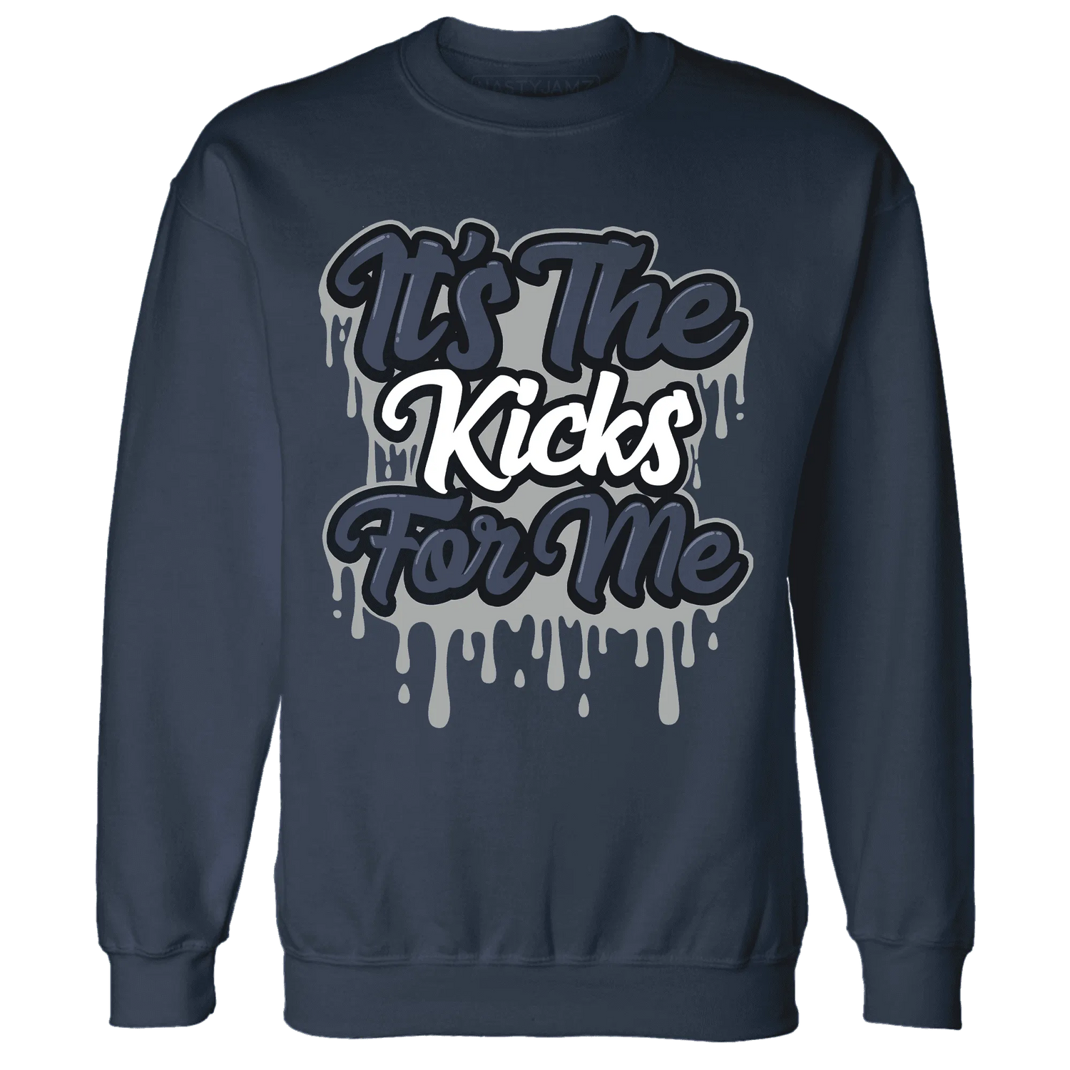 VaporMax-Plus-Midnight-Navy-White-Metallic-Silver-Sweatshirt-Match-Its-The-Kicks