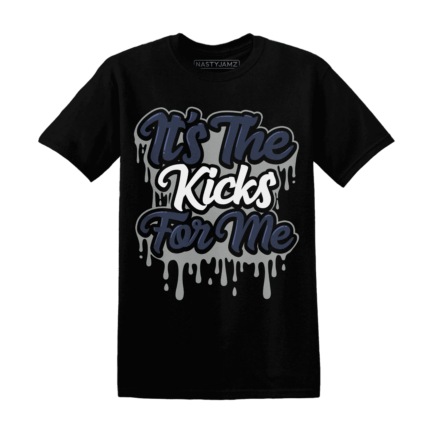 VaporMax-Plus-Midnight-Navy-White-Metallic-Silver-T-Shirt-Match-Its-The-Kicks