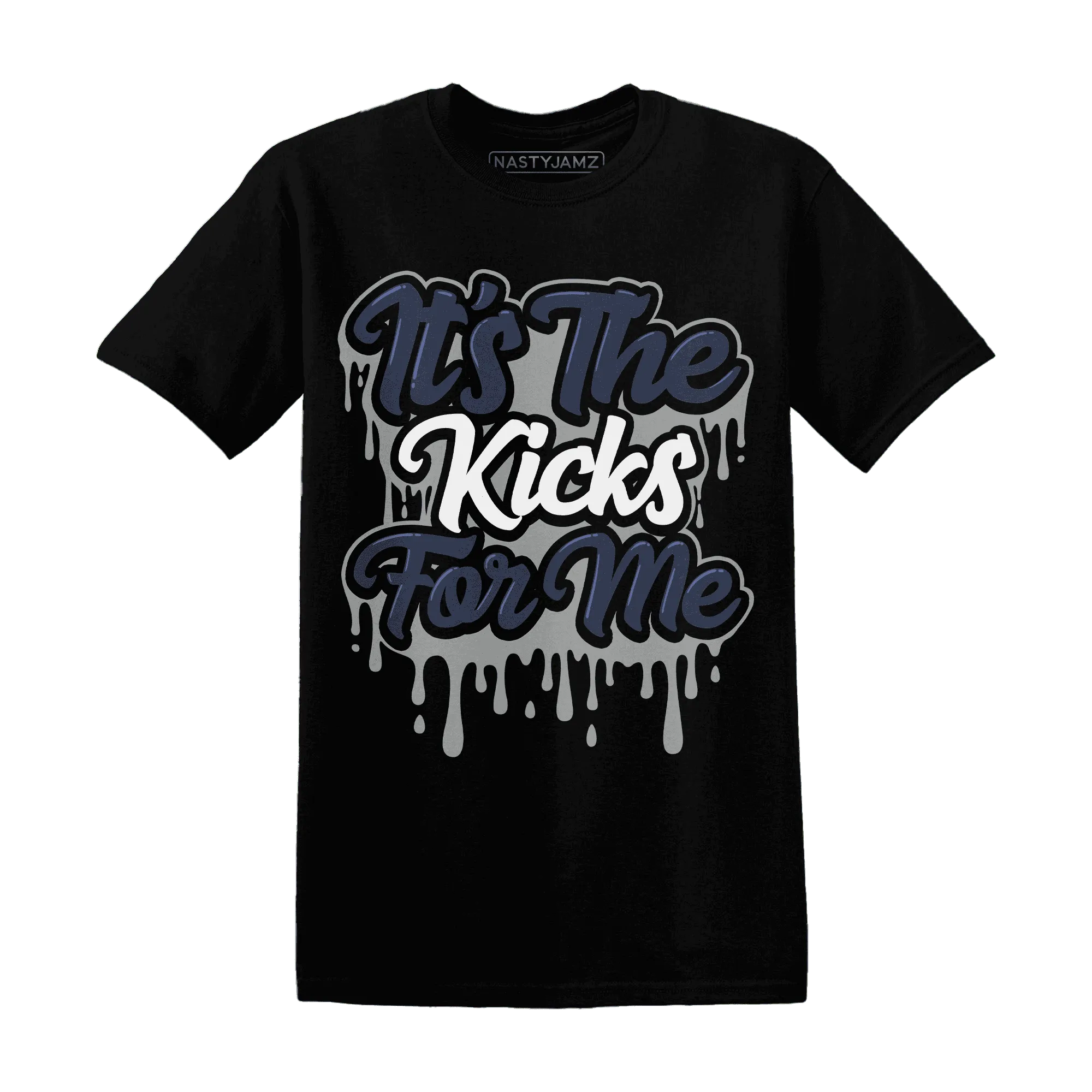 VaporMax-Plus-Midnight-Navy-White-Metallic-Silver-T-Shirt-Match-Its-The-Kicks