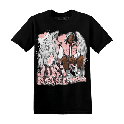 Low Legend Pink 11s T Shirt Match Just Blessed - NastyJamz