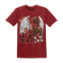 Dune Red 13s T Shirt Match Just Blessed - NastyJamz