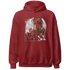 Dune Red 13s Hoodie Match Just Blessed - NastyJamz