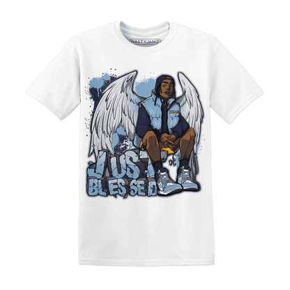 First In Flight 1s T Shirt Match Just Blessed - NastyJamz