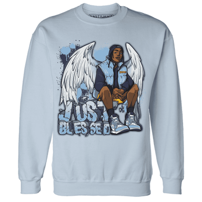 First In Flight 1s Sweatshirt Match Just Blessed - NastyJamz