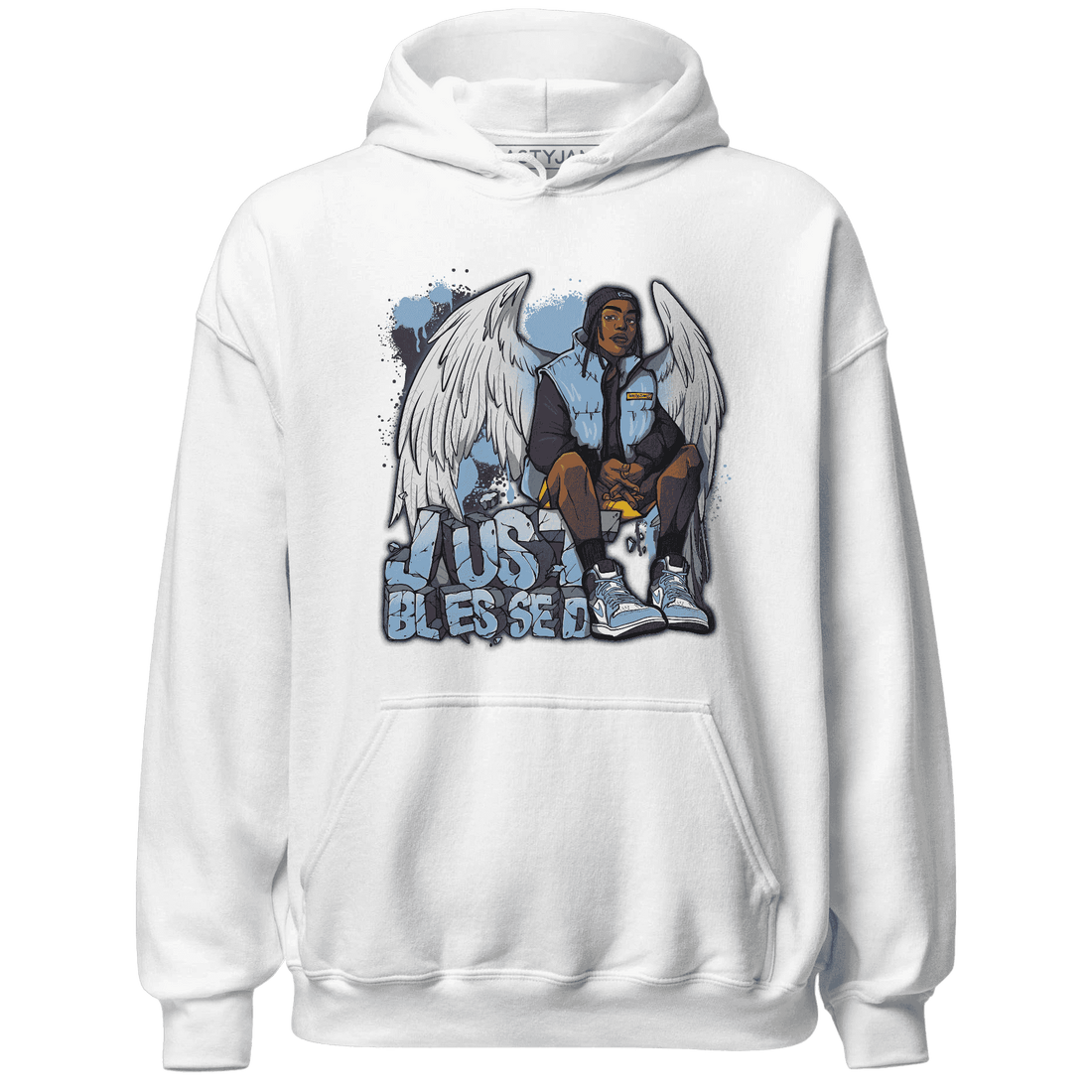 First In Flight 1s Hoodie Match Just Blessed - NastyJamz
