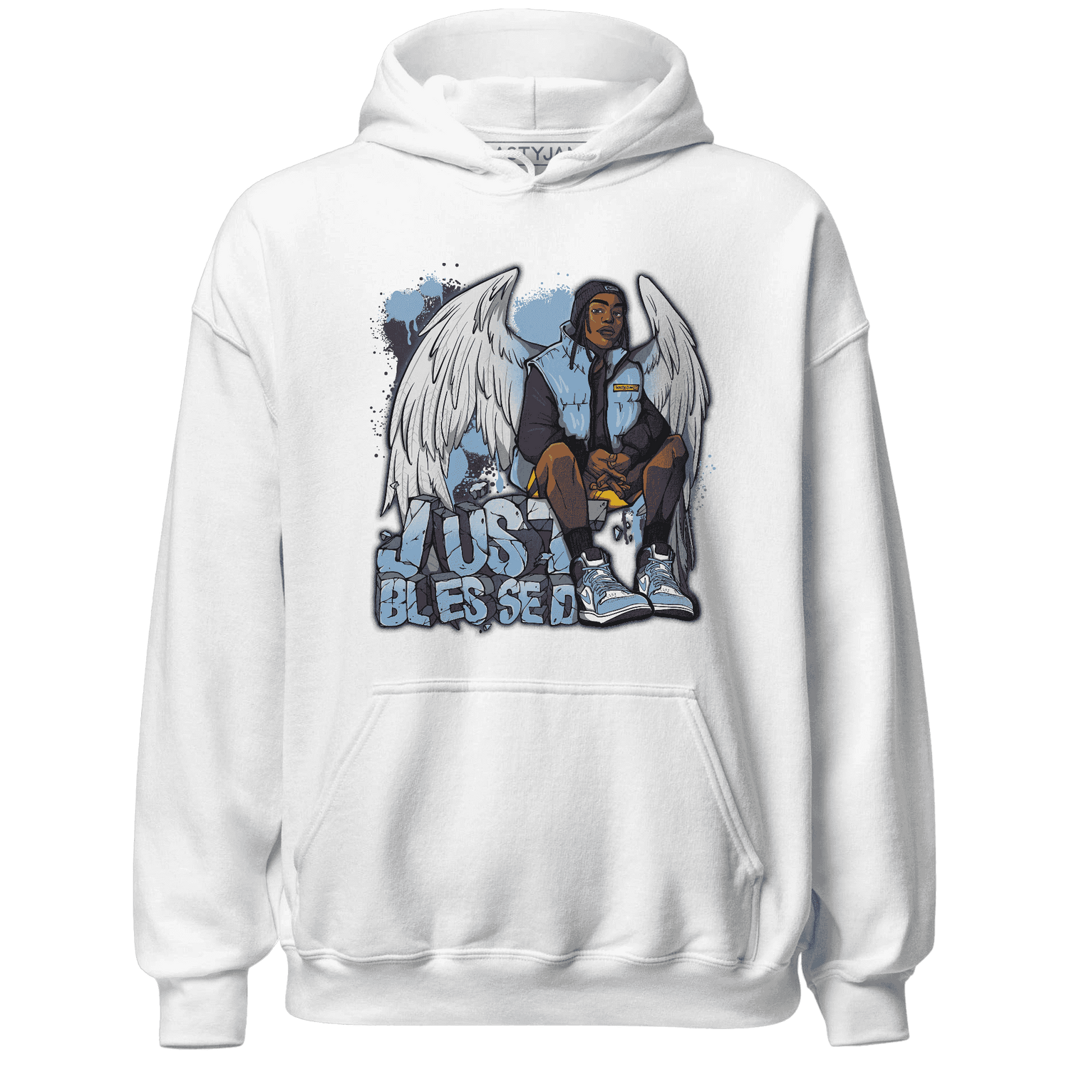 First In Flight 1s Hoodie Match Just Blessed - NastyJamz