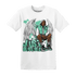 High OG Green Glow 1s T Shirt Match Just Blessed - NastyJamz