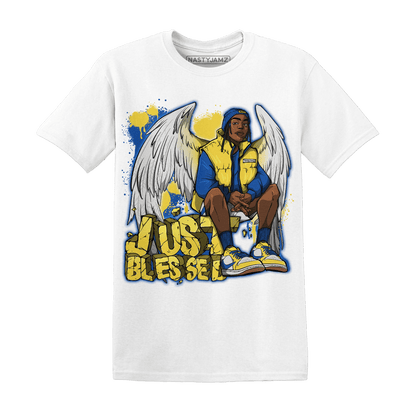 Low OG Canary TVSC 1s T Shirt Match Just Blessed - NastyJamz