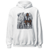 Mid Diffused Blue Grey 1s Hoodie Match Just Blessed - NastyJamz