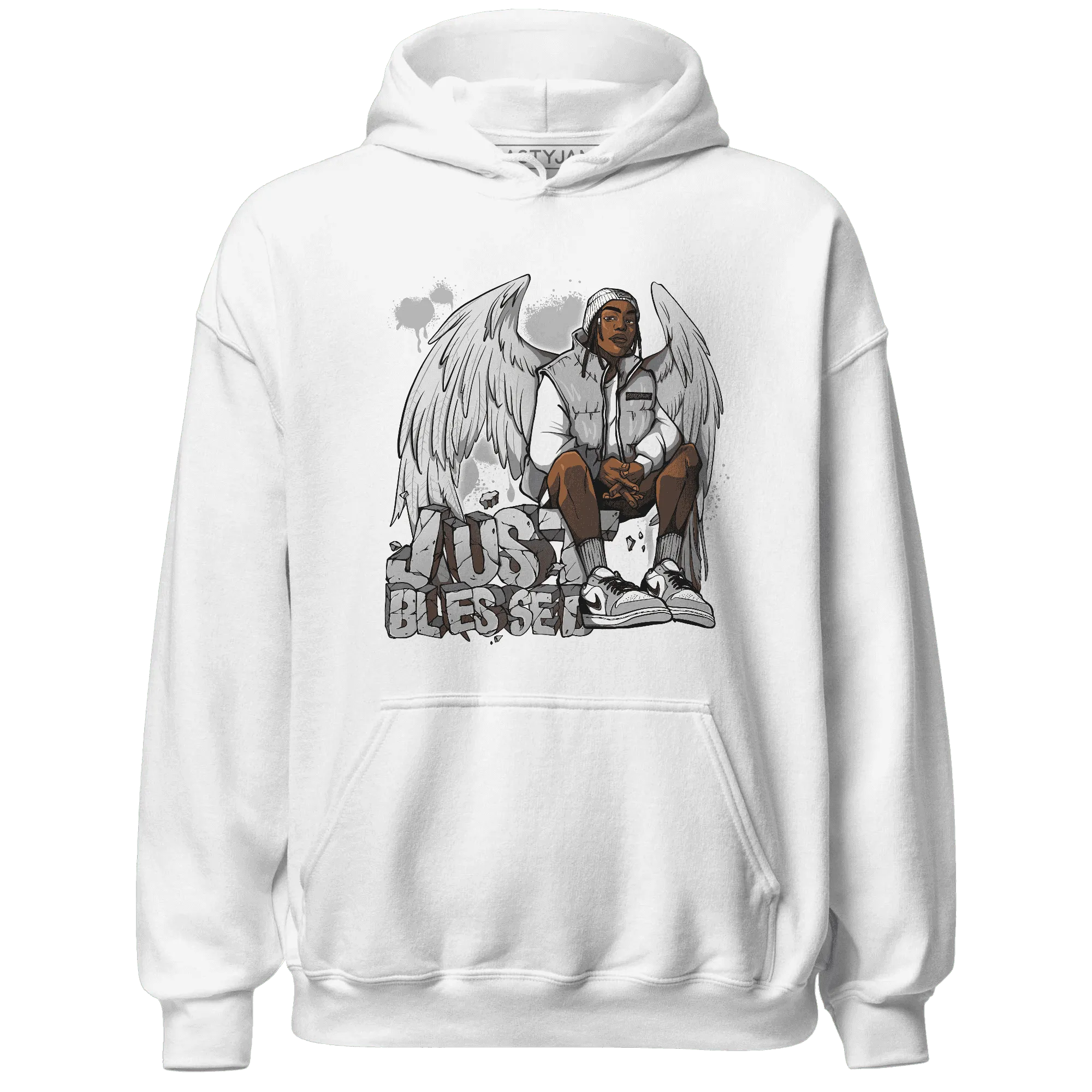 Wolf-Grey-1s-Hoodie-Match-Just-Blessed