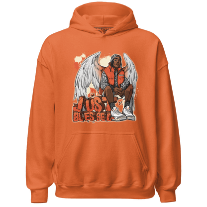 Georgia Peach 3s Hoodie Match Just Blessed - NastyJamz