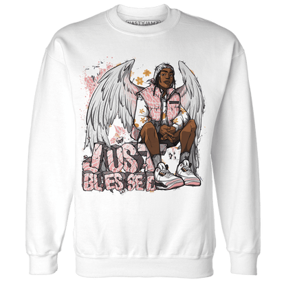 Red Stardust 3s Sweatshirt Match Just Blessed - NastyJamz