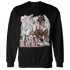 Red Stardust 3s Sweatshirt Match Just Blessed - NastyJamz