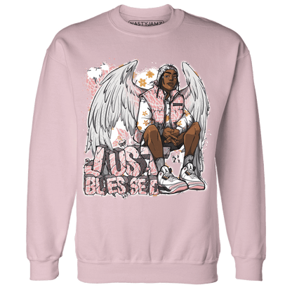 Red Stardust 3s Sweatshirt Match Just Blessed - NastyJamz