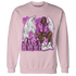 GS Hyper Violet 4s Sweatshirt Match Just Blessed - NastyJamz