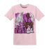 GS Hyper Violet 4s T Shirt Match Just Blessed - NastyJamz