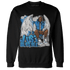 Industrial Blue 4s Sweatshirt Match Just Blessed - NastyJamz