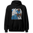 Industrial Blue 4s Hoodie Match Just Blessed - NastyJamz