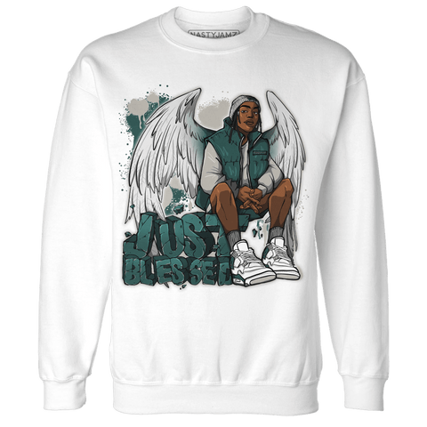 Oxidized-Green-4s-Sweatshirt-Match-Just-Blessed