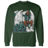 Oxidized Green 4s Sweatshirt Match Just Blessed - NastyJamz