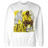 Vivid Sulfur 4s Sweatshirt Match Just Blessed - NastyJamz