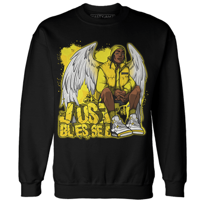 Vivid Sulfur 4s Sweatshirt Match Just Blessed - NastyJamz