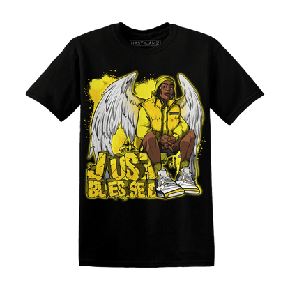 Vivid Sulfur 4s T Shirt Match Just Blessed - NastyJamz
