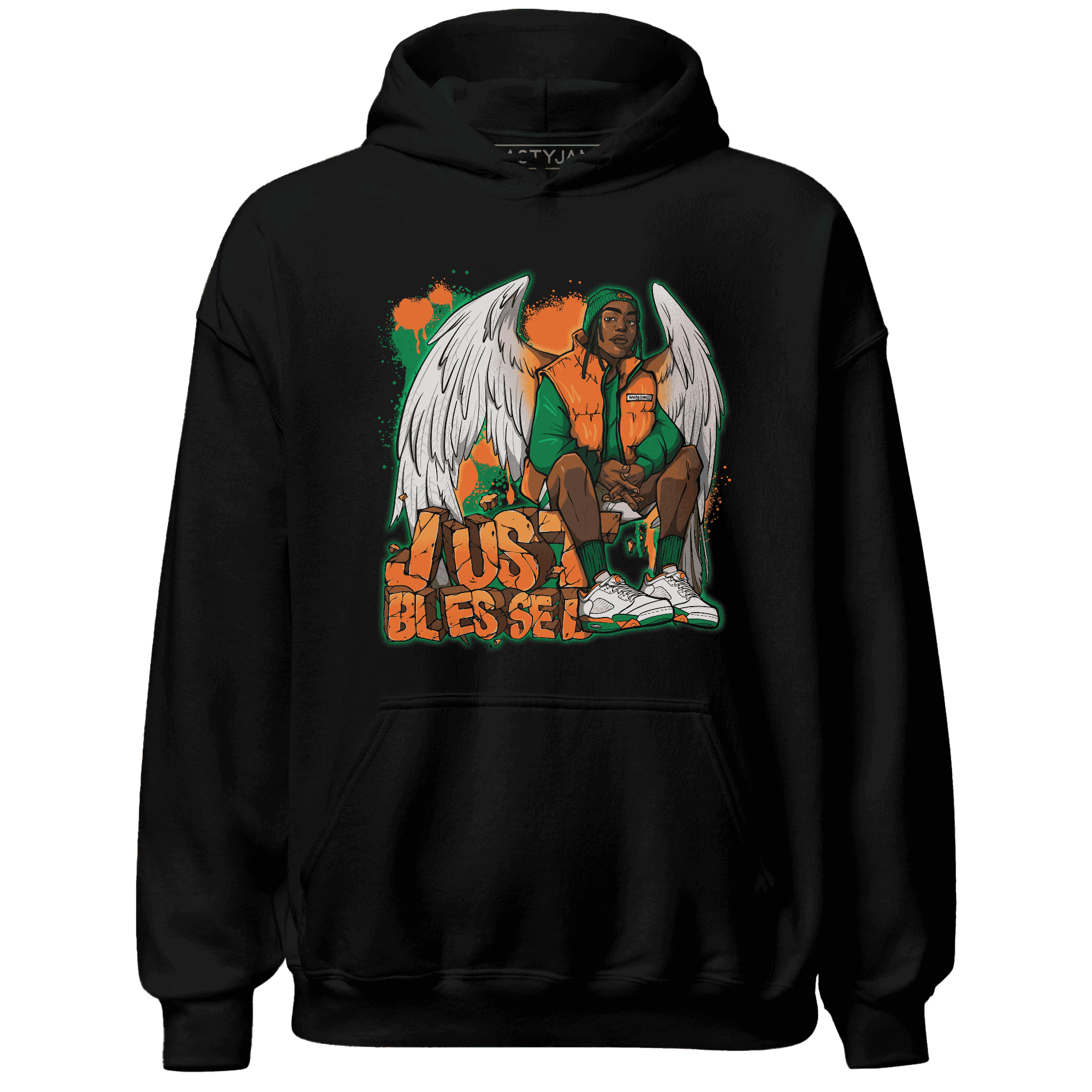 MAM Hurricanes 5s Hoodie Match Just Blessed - NastyJamz