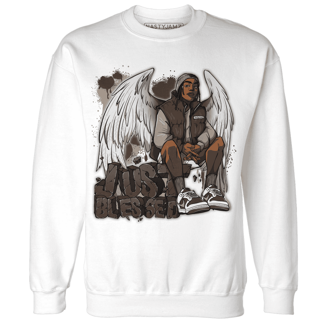 Dunk Low Baroque Brown Sweatshirt Match Just Blessed - NastyJamz