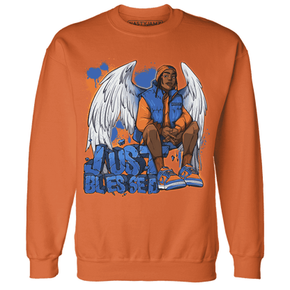 Dunk Low Knicks Sweatshirt Match Just Blessed - NastyJamz