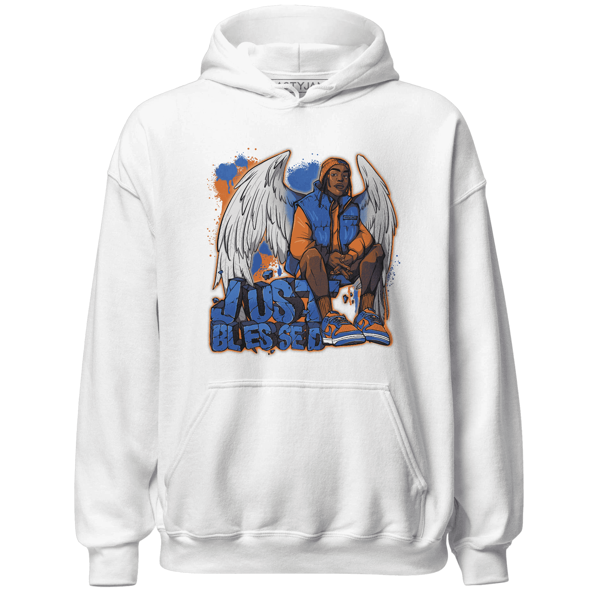 Dunk Low Knicks Hoodie Match Just Blessed - NastyJamz