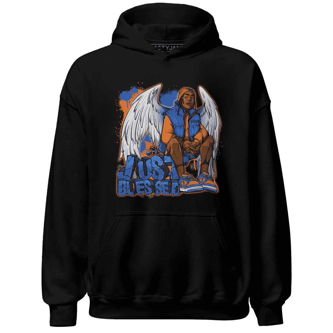 Dunk Low Knicks Hoodie Match Just Blessed - NastyJamz