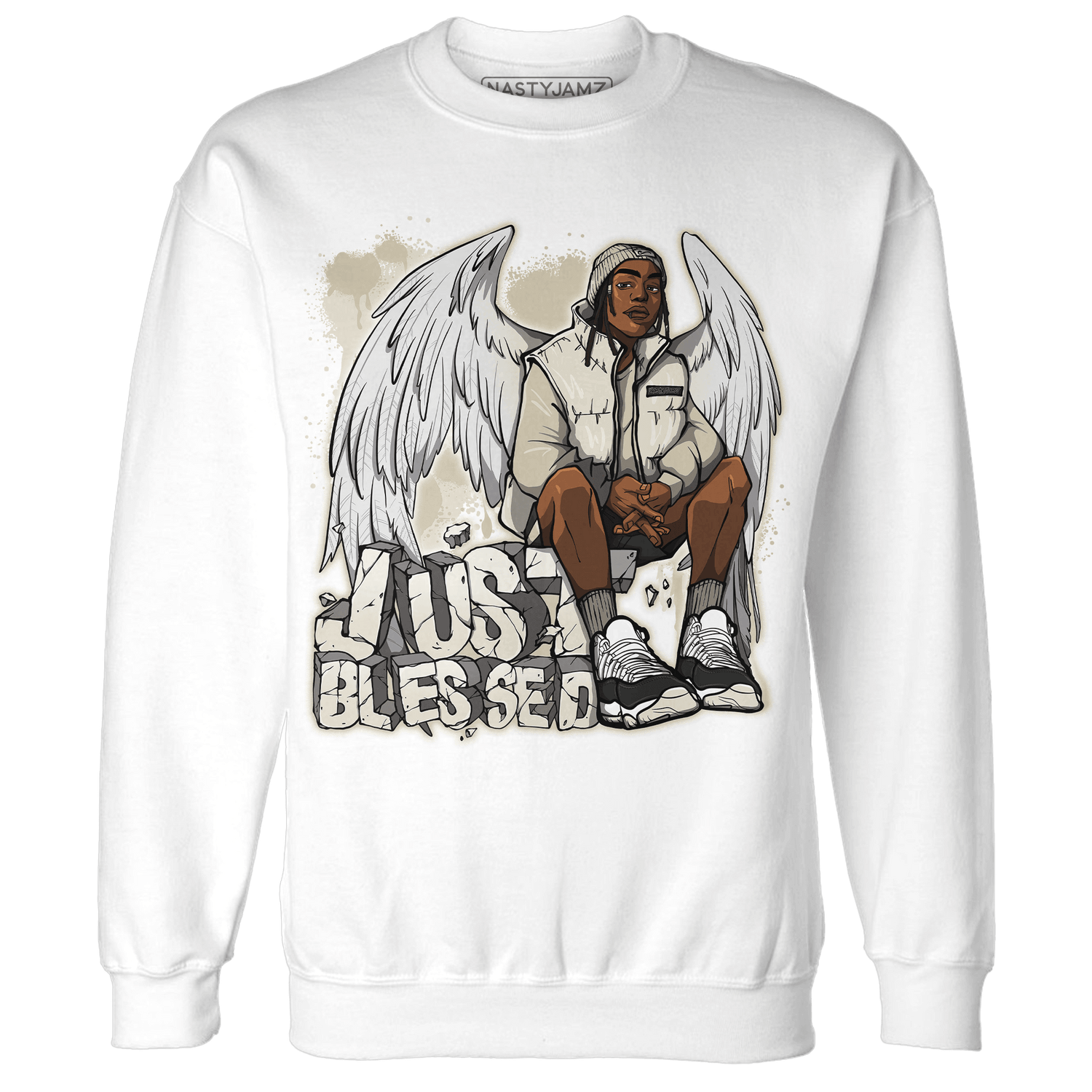 Gratitude 11s Sweatshirt Match Just Blessed - NastyJamz