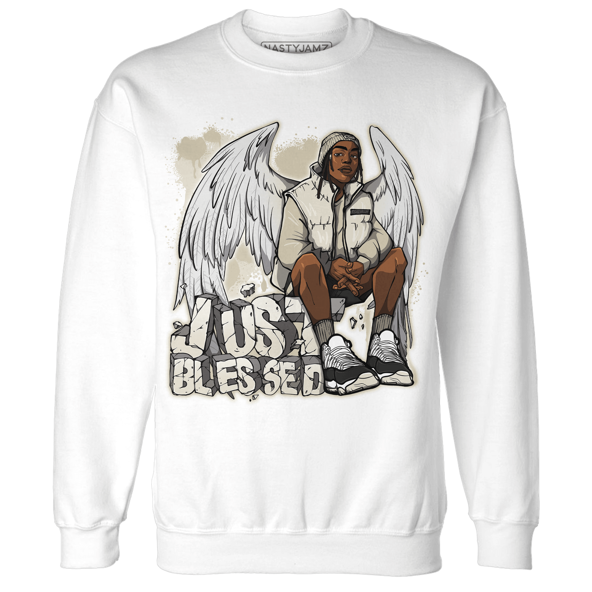 Gratitude 11s Sweatshirt Match Just Blessed - NastyJamz