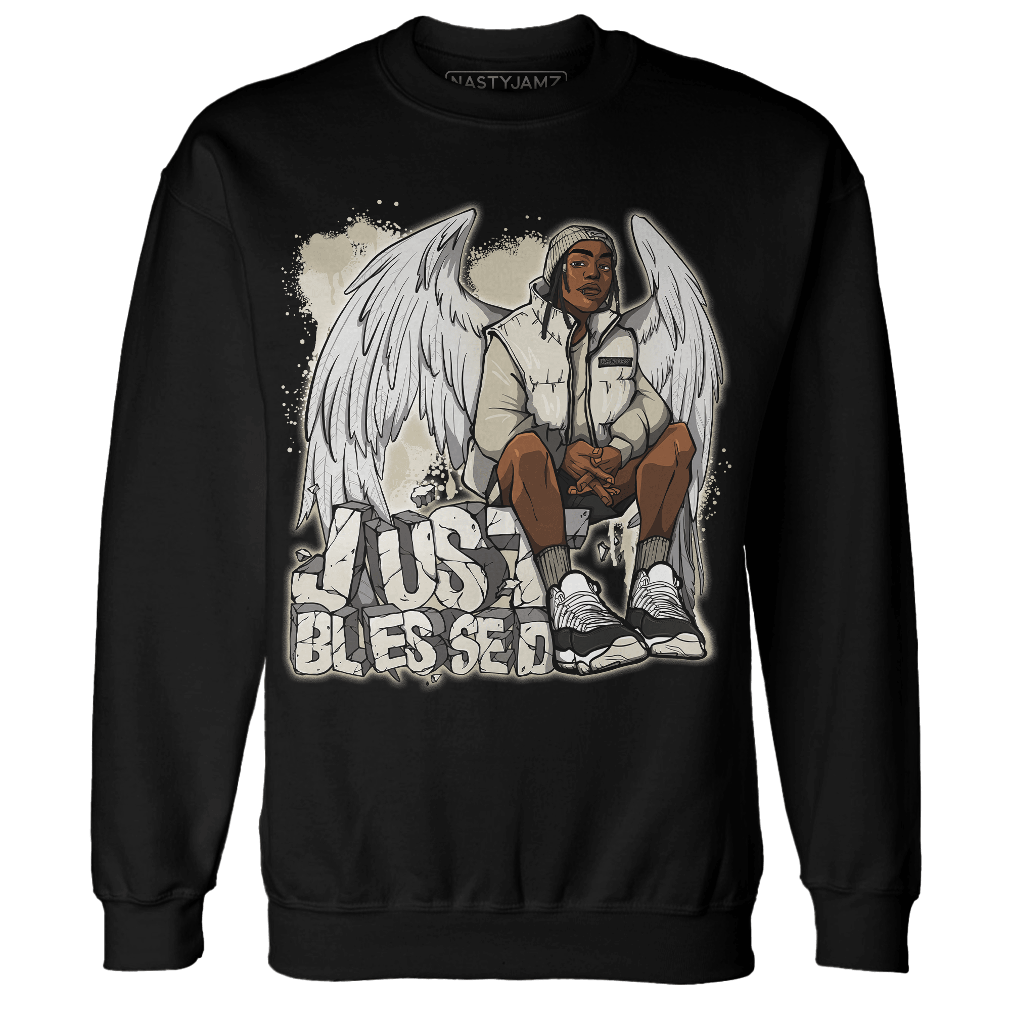 Gratitude 11s Sweatshirt Match Just Blessed - NastyJamz