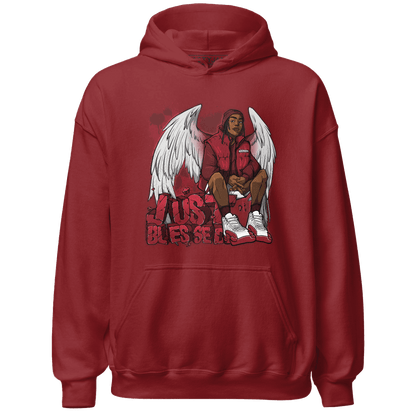 Cherry 12s Hoodie Match Just Blessed - NastyJamz