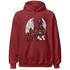 Cherry 12s Hoodie Match Just Blessed - NastyJamz