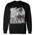 Blue Grey 13s Sweatshirt Match Just Blessed - NastyJamz