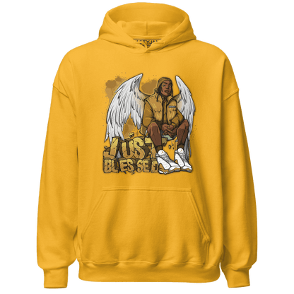 Wheat 13s Hoodie Match Just Blessed - NastyJamz