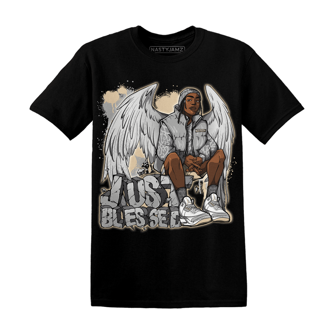 Craft Ivory 3s T Shirt Match Just Blessed - NastyJamz