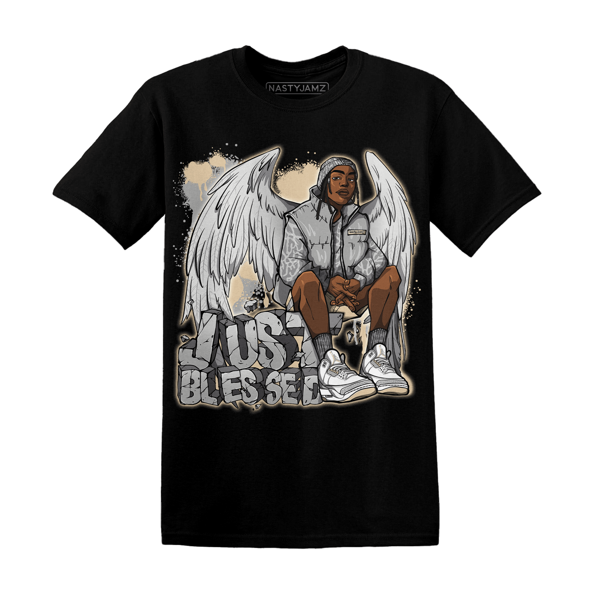 Craft Ivory 3s T Shirt Match Just Blessed - NastyJamz