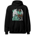 Green Glow 3s Hoodie Match Just Blessed - NastyJamz