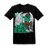 Lucky Green 5s T Shirt Match Just Blessed - NastyJamz