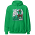 Lucky Green 5s Hoodie Match Just Blessed - NastyJamz