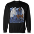 Midnight Navy 5s Sweatshirt Match Just Blessed - NastyJamz