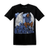 Midnight Navy 5s T Shirt Match Just Blessed - NastyJamz