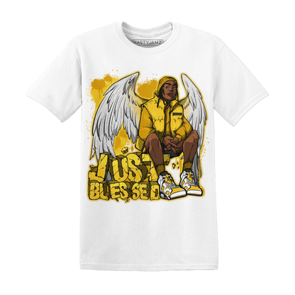 Yellow Ochre 6s T Shirt Match Just Blessed - NastyJamz