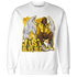 Yellow Ochre 6s Sweatshirt Match Just Blessed - NastyJamz